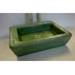 Waschbecken / Smaragd2 58x40x13 cm